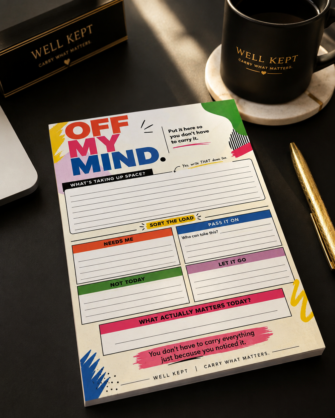 OFF MY MIND PAD