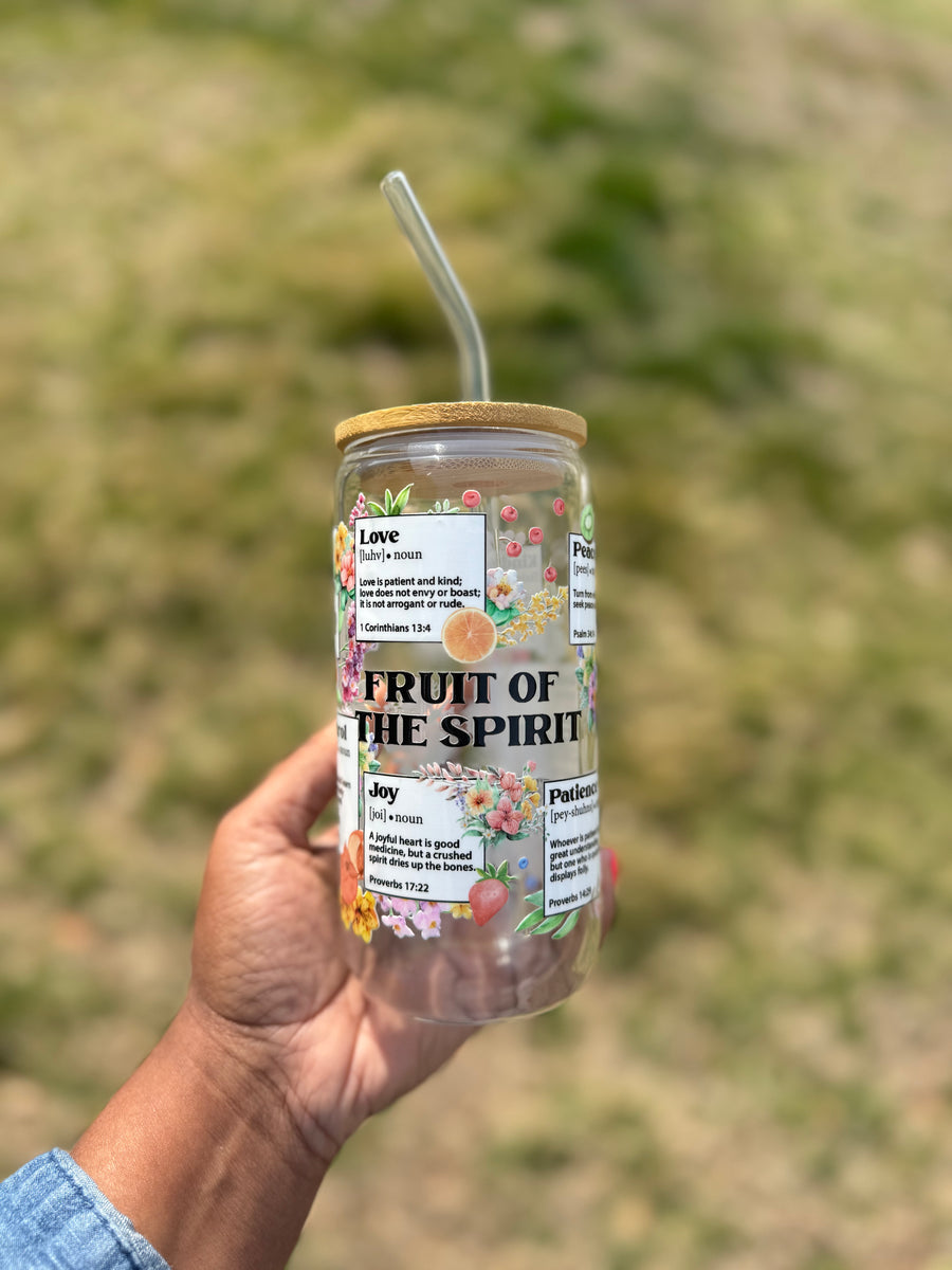 Well Kept Faith Glass Tumbler